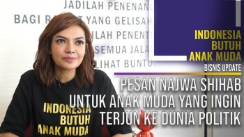 Pesan Najwa Shihab untuk Anak Muda yang Ingin Terjun ke Politik