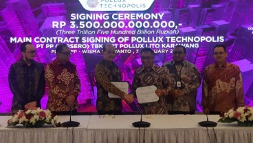 Pollux Properti dan PT PP Investasi Rp3,5 Triliun di Karawang