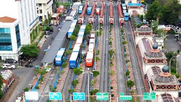 Transjakarta Luncurkan 6 Bus Rute Manggarai-Tosari selama Rekayasa Operasi KRL