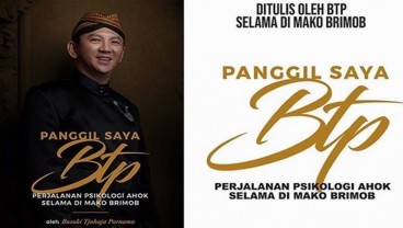 Ahok Luncurkan Buku ‘Panggil Saya BTP’, Kisah Hidupnya di Tahanan Brimob