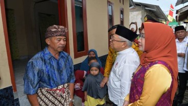 Wapres Ma’ruf Amin Tinjau Rekonstruksi Bangunan Pascagempa di Mataram