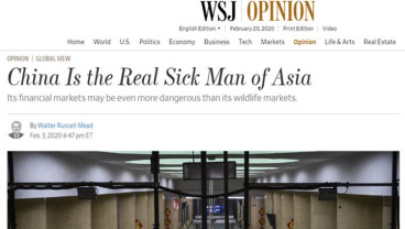 China Usir 3 Wartawan Wall Street Journal, AS Mengamuk