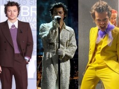 Gaya Androgini Harry Styles di Brit Awards 2020