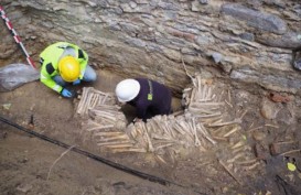 Arkeolog Temukan Dinding yang Tersusun dari Tulang Manusia
