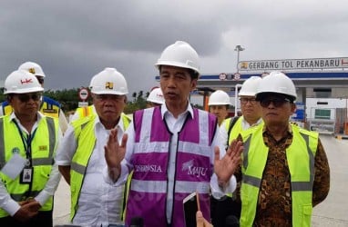 Jokowi Minta Tol Pekanbaru-Dumai Siap Beroperasi pada Lebaran 2020