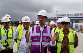 Jokowi Minta Tol Pekanbaru-Dumai Siap Beroperasi pada Lebaran 2020