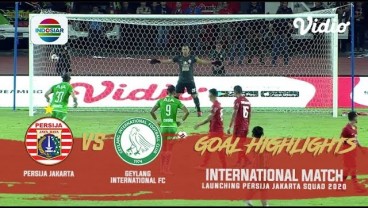 Persija Hajar Geylang FC 3-1 dalam Laga Uji Coba, ini Videonya