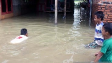 Banjir Melanda 14 Desa di Karawang akibat Curah Hujan Tinggi