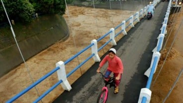 JAKARTA BANJIR: Karet Siaga 1, Angke Hulu dan Manggarai Siaga 2