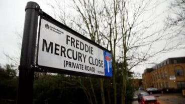 Jalan di Pinggiran Kota London ini akan Dinamai Freddie Mercury