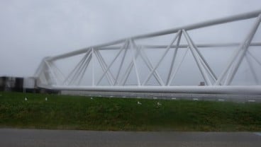 Singgah ke Rotterdam, Kunjungi Gerbang Raksasa Antibanjir