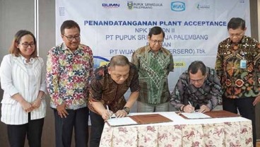 Pusri Siap Operasikan Pabrik NPK Fusion II