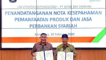 BNI Syariah Tandatangani Kerjasama dengan Universitas Diponegoro Terkait Layanan Keuangan untuk Pendidikan