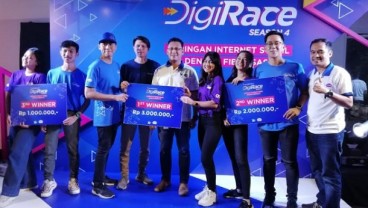 Buktikan Kelancaran Jaringan Data di Cimahi, XL Axiata Gelar DigiRace 2020