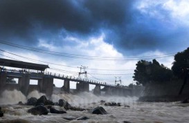 Ketinggian Air di Bendungan Katulampa Bogor Kini Normal