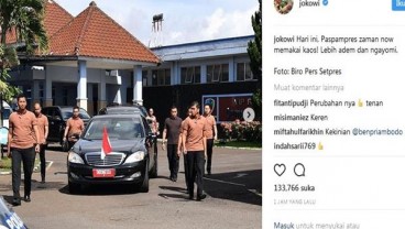 Paspampres dan Wartawan pun Diperiksa Suhu Tubuhnya Sebelum Masuk Istana