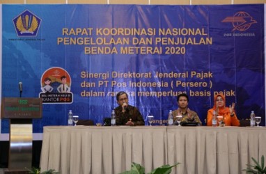 PT Pos dan DJP Bidik Penjualan Materai Tahun Ini Rp5,23 Triliun