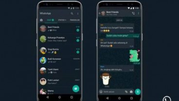 Whatsapp Hadirkan Dark Mode, Begini Cara Pengaturannya