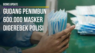 Gudang Penimbun 600.000 Masker Digerebek Polisi