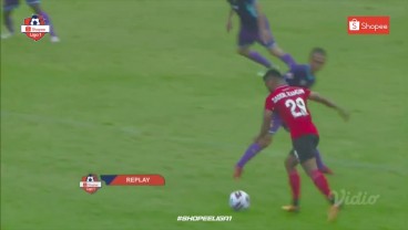 Liga 1: Persik vs Bhayangkara FC 1-1, Renan Silva Gagal Eksekusi Penalti