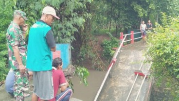 Jembatan di Bantul Ambruk, Akses 2 Dusun di Sanden Terputus 