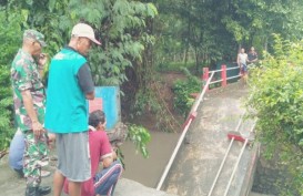Jembatan di Bantul Ambruk, Akses 2 Dusun di Sanden Terputus 