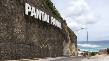 Kunjungan Wisman di Pantai Pandawa Bali Merosot