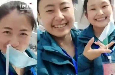RS Darurat Terakhir Ditutup, Senyum Pekerja Medis di Wuhan Rekah