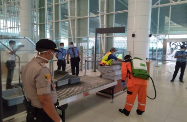 Rutin Lakukan Pencegahan Corona, Bandara Kertajati Tetap Beroperasi Normal