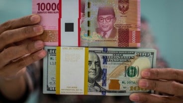 BI Patok Jisdor di Rp15.712, Rupiah Terus Merosot di Pasar