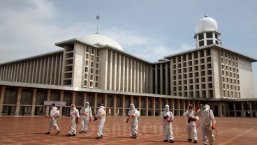 Istiqlal Tiadakan Salat Jumat Dua Pekan, Jemaah Diminta Perbanyak Ibadah di Rumah