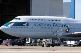 Imbas Corona, Penerbangan Cathay Pacific Berkurang 96 Persen