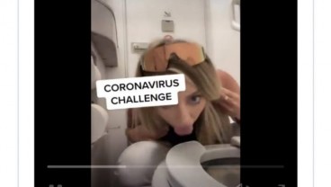 Influencer TikTok Terinfeksi Virus Corona Usai Corona Challenge