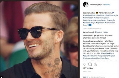 Intip Aktivitas Keluarga Beckham Mengkarantina Diri di Rumah