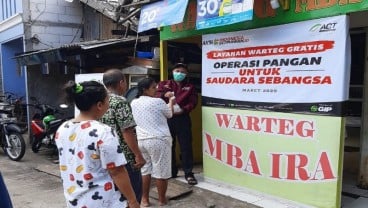 Makan Gratis di 50 Warteg Jabodetabek Berikut Ini