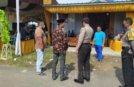 Cegah Corona, Polres Majalengka Bubarkan Acara Resepsi Pernikahan