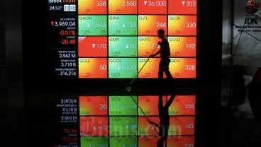 Investor Asing Aksi Jual Bersih Rp53,26 Miliar