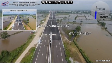 Tol Palembang-Kayuagung Beroperasi 1 April, Perjalanan Palembang-Lampung hanya 3 Jam