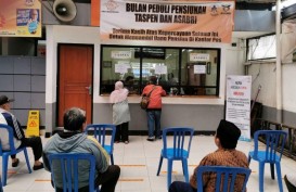 Pembayaran Gaji Pensiun, Pos Indonesia Terapkan Protokol Kesehatan