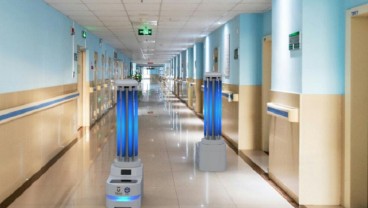 COVID-19: Telkom University Ciptakan Robot AUMR Pertama di Indonesia 