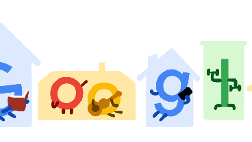 Tetap di Rumah Cegah Corona jadi Tema Google Doodle Hari Ini (4/4/2020)