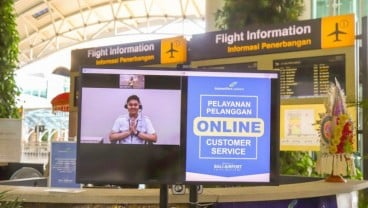 Penumpang Rute Internasional Bandara I Gusti Ngurah Rai Anjlok 117 Persen