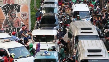 BERITA FOTO : Jelang Penerapan PSBB, Jalanan Ibu Kota Kembali Macet 