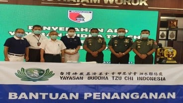 Yayasan Buddha Tzu Chi Serahkan Bantuan ke Kodam V/Brawijaya