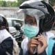 Polisi Razia Pengendara yang tidak Pakai Masker di Tasikmalaya