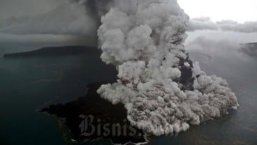 PVMBG: Suara Dentuman Viral di Medsos Bukan dari Erupsi Anak Krakatau 