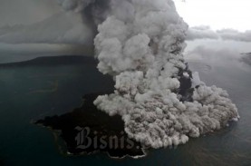 Gunung Anak Krakatau Erupsi, Letusan Terjadi Hingga…