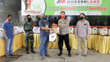 Modernland (MDLN) Salurkan Bantuan Masyarakat Terdampak Virus Corona