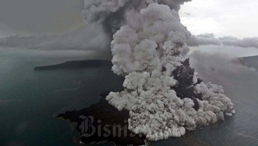 Ada Dentuman saat Erupsi Anak Krakatau, BMKG: Tak Perlu Khawatir