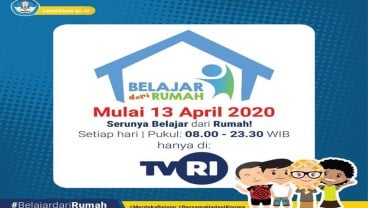 Tayang Hari Ini, Cek Jadwal Program Belajar dari Rumah di TVRI